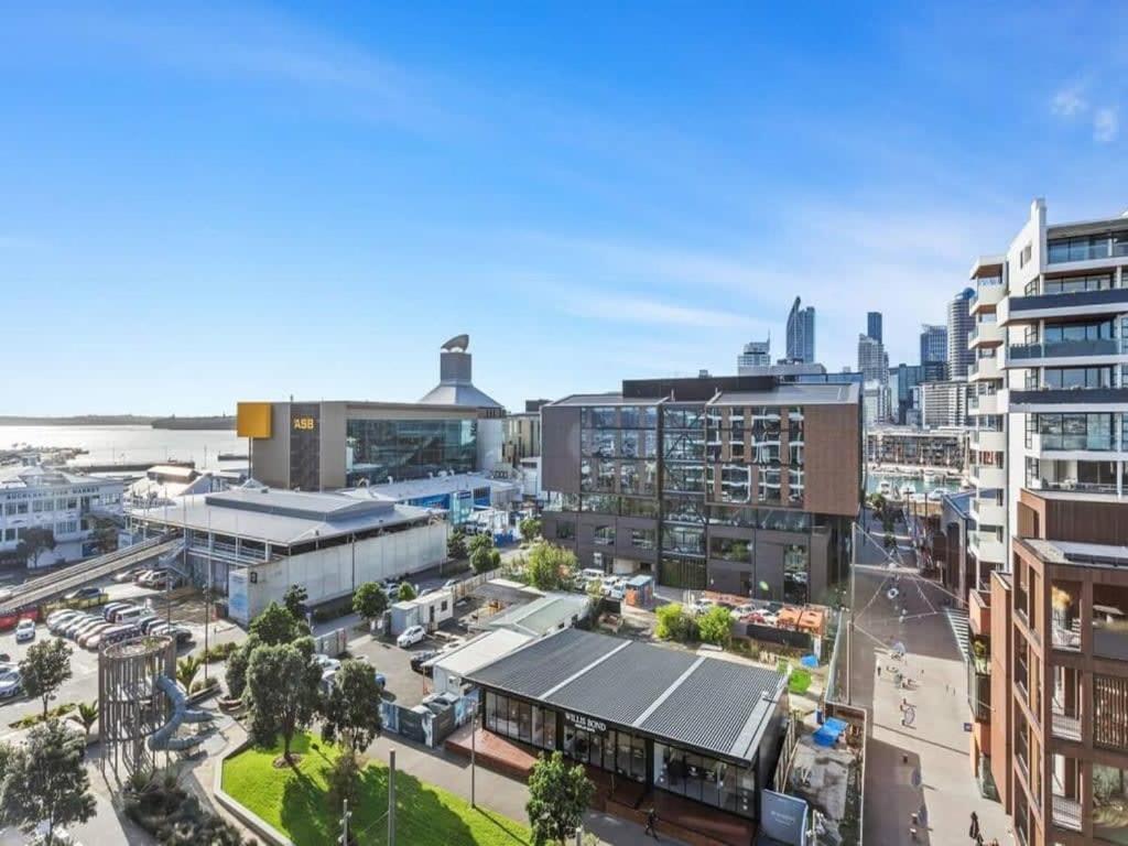 Modern One Bedroom Apartment In Wynyard Quarter Auckland Extérieur photo