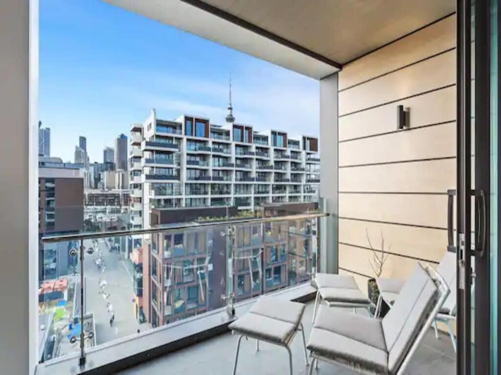 Modern One Bedroom Apartment In Wynyard Quarter Auckland Extérieur photo